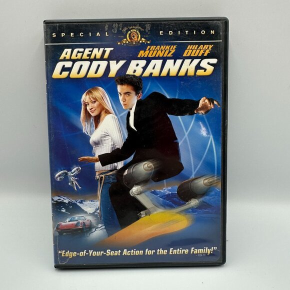 Agent Cody Banks Special Edition DVD 2003 Frankie Muniz Hilary Duff MGM Region 1 - Picture 1 of 3